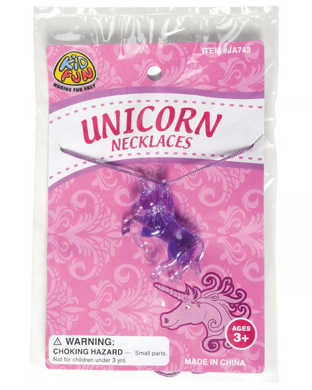 US Toy Princess Unicorn Necklaces