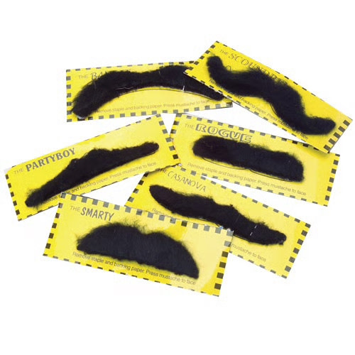 US Toy Assorted Fake Moustaches