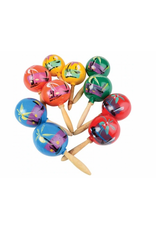 US Toy Wooden Maracas - 1 pair