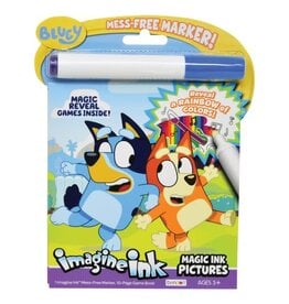 Kelli's Gifts Imagine Ink Mess-Free Game Book - Bluey