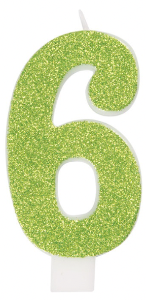 Unique Candle Glitter #6 - Assorted Colors