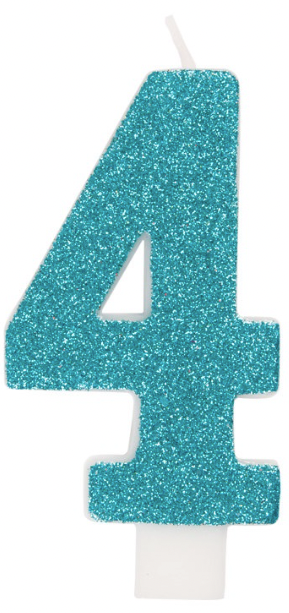 Unique Candle Glitter #4 - Assorted Colors