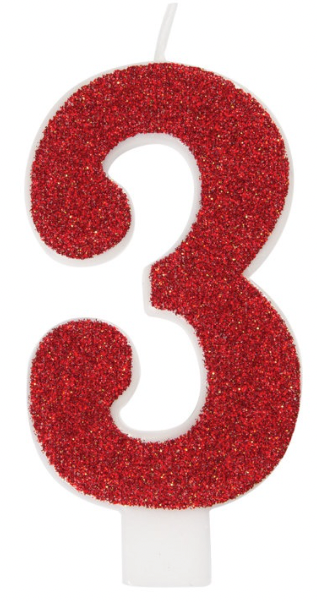 Unique Candle Glitter #3 - Assorted Colors