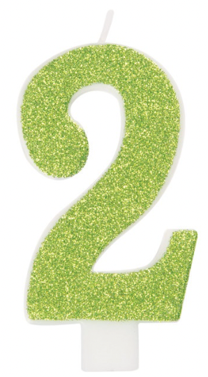 Unique Candle Glitter #2 - Assorted Colors