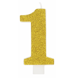 Unique Candle Glitter #1 - Assorted Colors