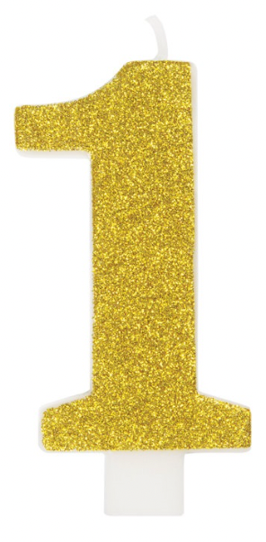 Unique Candle Glitter #1 - Assorted Colors