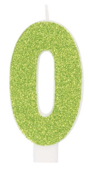 Unique Candle Glitter #0 - Assorted Colors