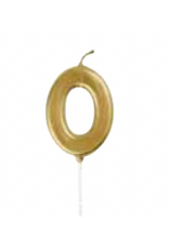 Unique Mini Gold Pick Candle #0