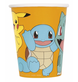Unique Pokemon 9oz Paper Cups 8ct