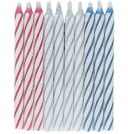 Unique Multicolor Magic Birthday Candle 10ct