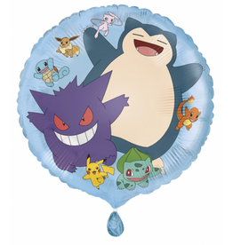 Unique Pokemon 18" Round Foil Balloon