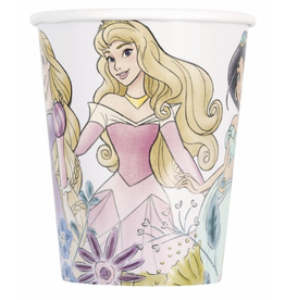 Unique Disney Princess 9oz Paper Party Cups 8ct