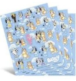 Unique Bluey Sticker Sheet Favors  4ct