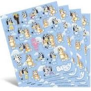 Unique Bluey Sticker Sheet Favors  4ct