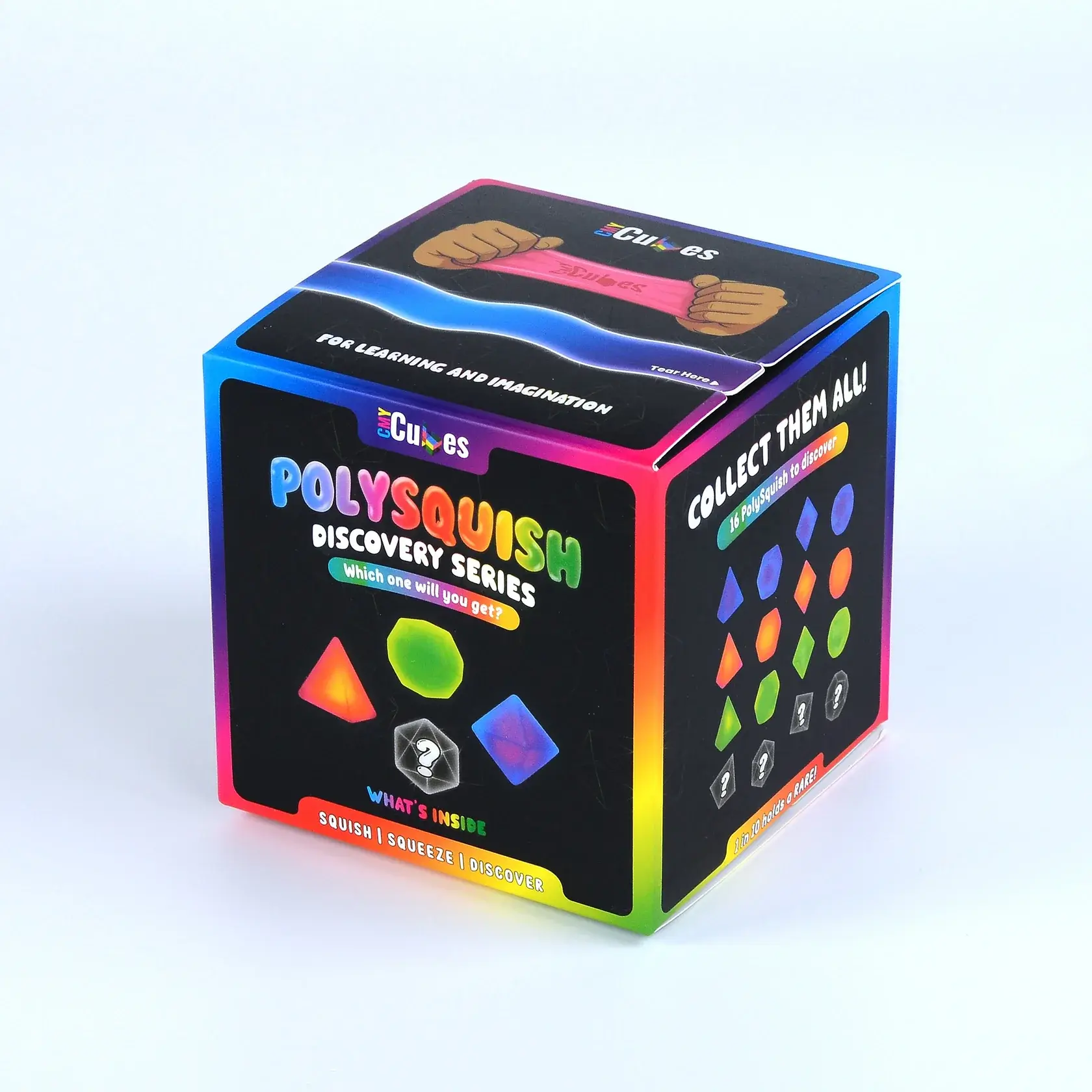 CMY Cubes The Polysquish Discovery Series #1 | Slow Rise Squishy