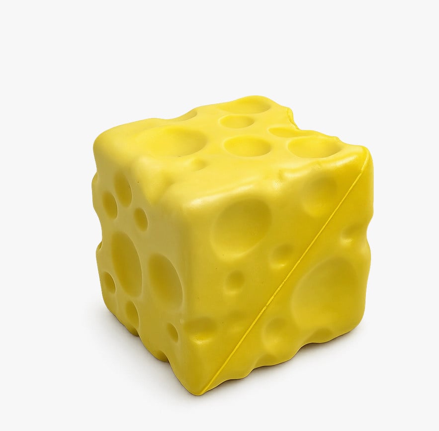 Fun Doh Fun Doh Slow-Rise Cheese Sensory Squishy Toy 1pc