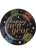 Creative Converting New Years Radiance 9" Paper Plates 8ct