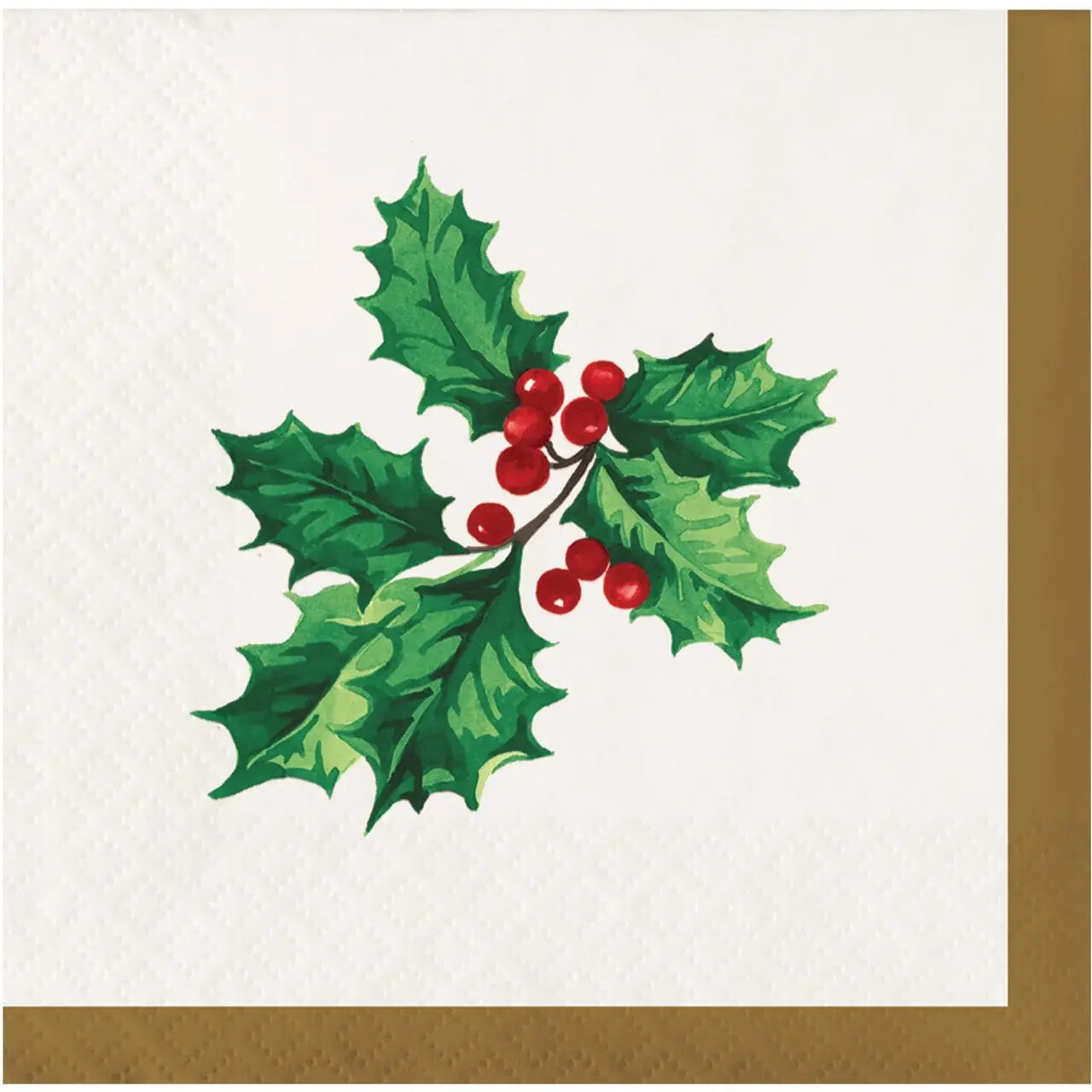 Creative Converting Holly Haven Beverage Napkins 16ct