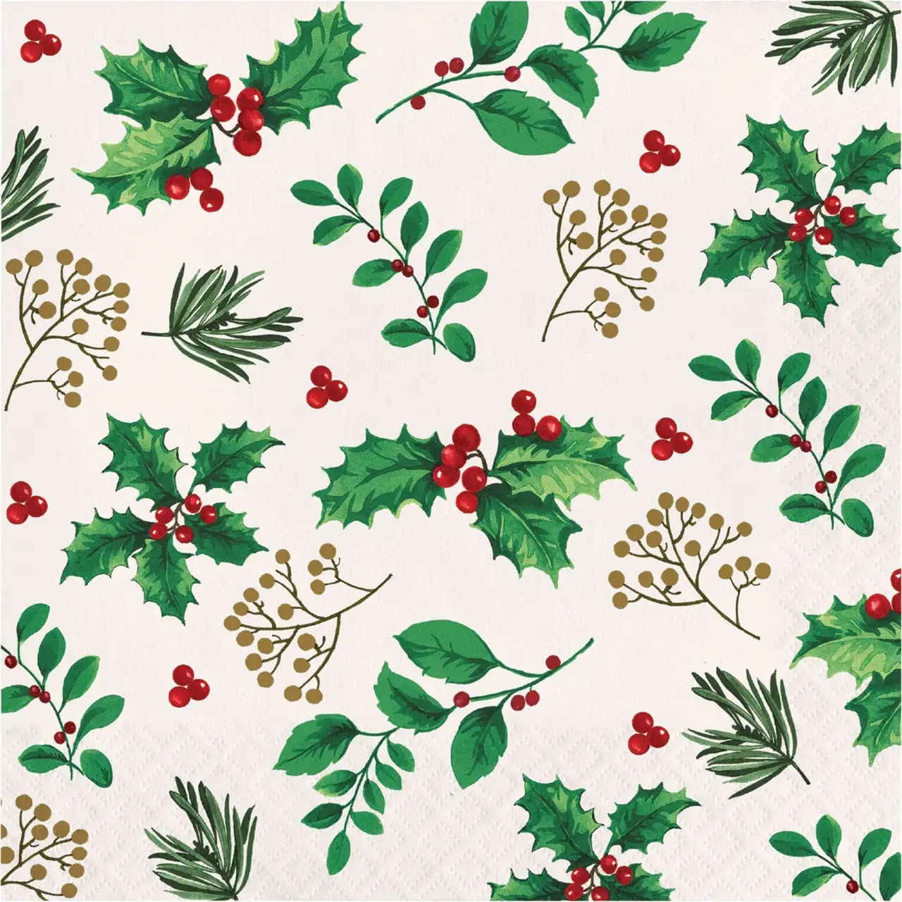 Creative Converting Holly Haven Luncheon Napkins 16ct