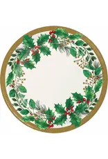 Creative Converting Holly Haven 7" Paper Plate 8ct