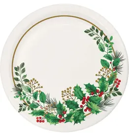 Creative Converting Holly Haven 9" Paper Plate 8ct