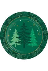 Creative Converting Winter Woods 7" Paper Plate 8ct
