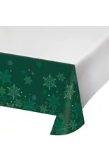 Creative Converting Winter Woods Table Cover 54X96