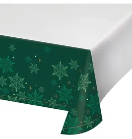 Creative Converting Winter Woods Table Cover 54X96