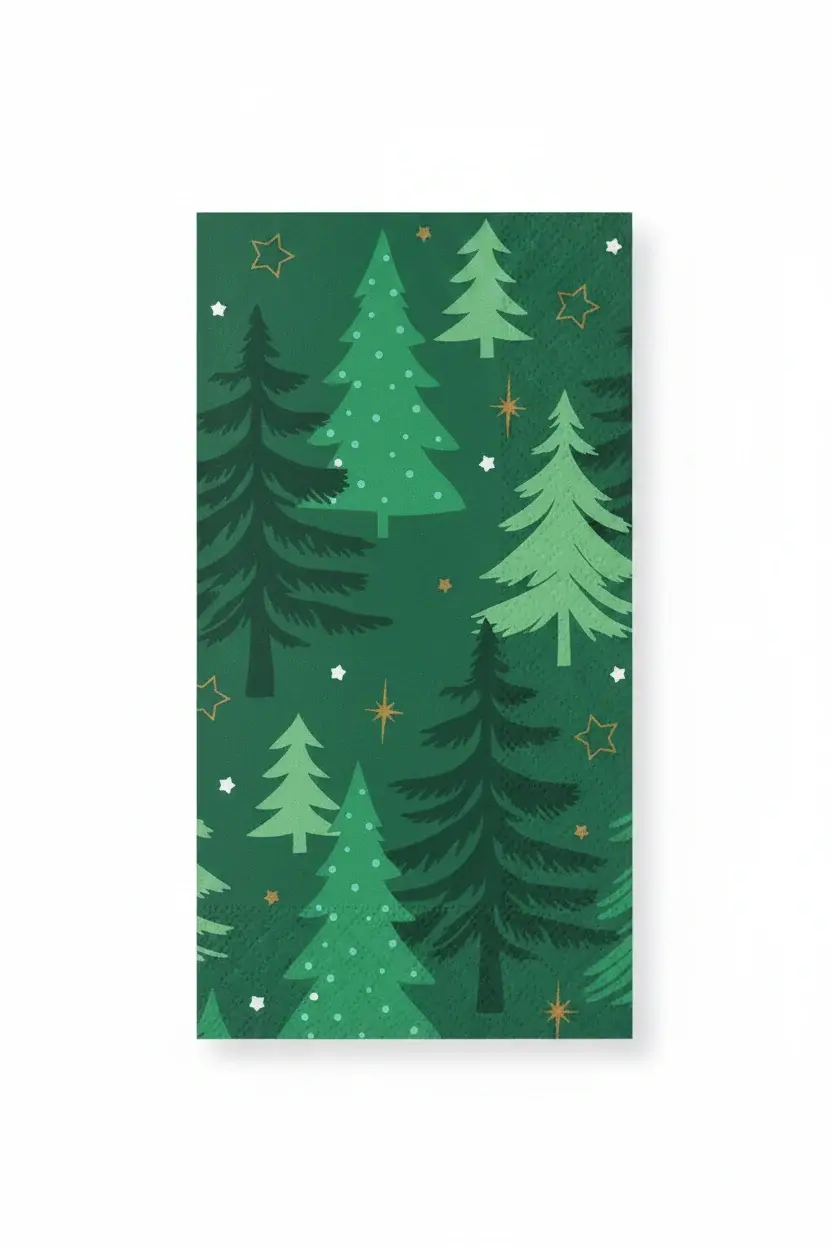 Creative Converting Winter Woods Guest Towel Napkins 16ct