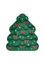 Creative Converting Christmas Tree Shaped Paper Plate 8ct