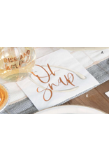 Unique Holiday Modern Pastel Thanksgiving - Beverage Napkin