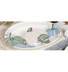 Unique Holiday Modern Pastel Thanksgiving - Oval Platter