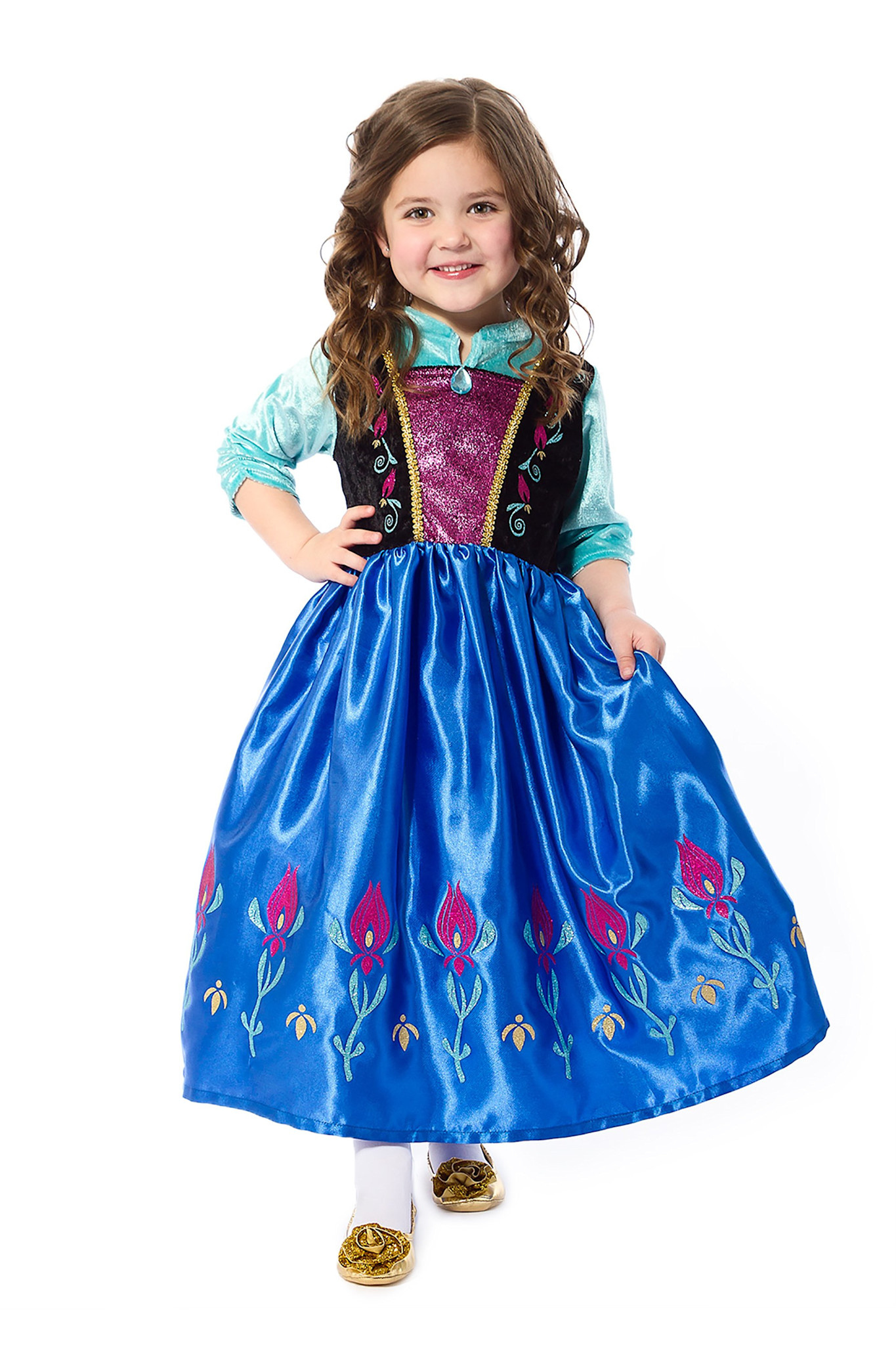 Little Adventures Alpine  Princess Dress - Small