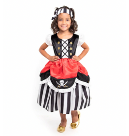 Little Adventures Pirate Dress w/ Headband - Large