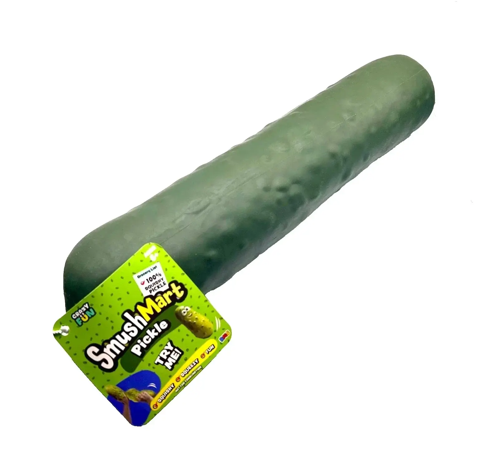 Smushmart Rms® Smushmart™ Giant 15" Pickle Squishy