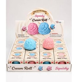 Modek Sports Crunchy Cream Roll Squishy Toy 1pc