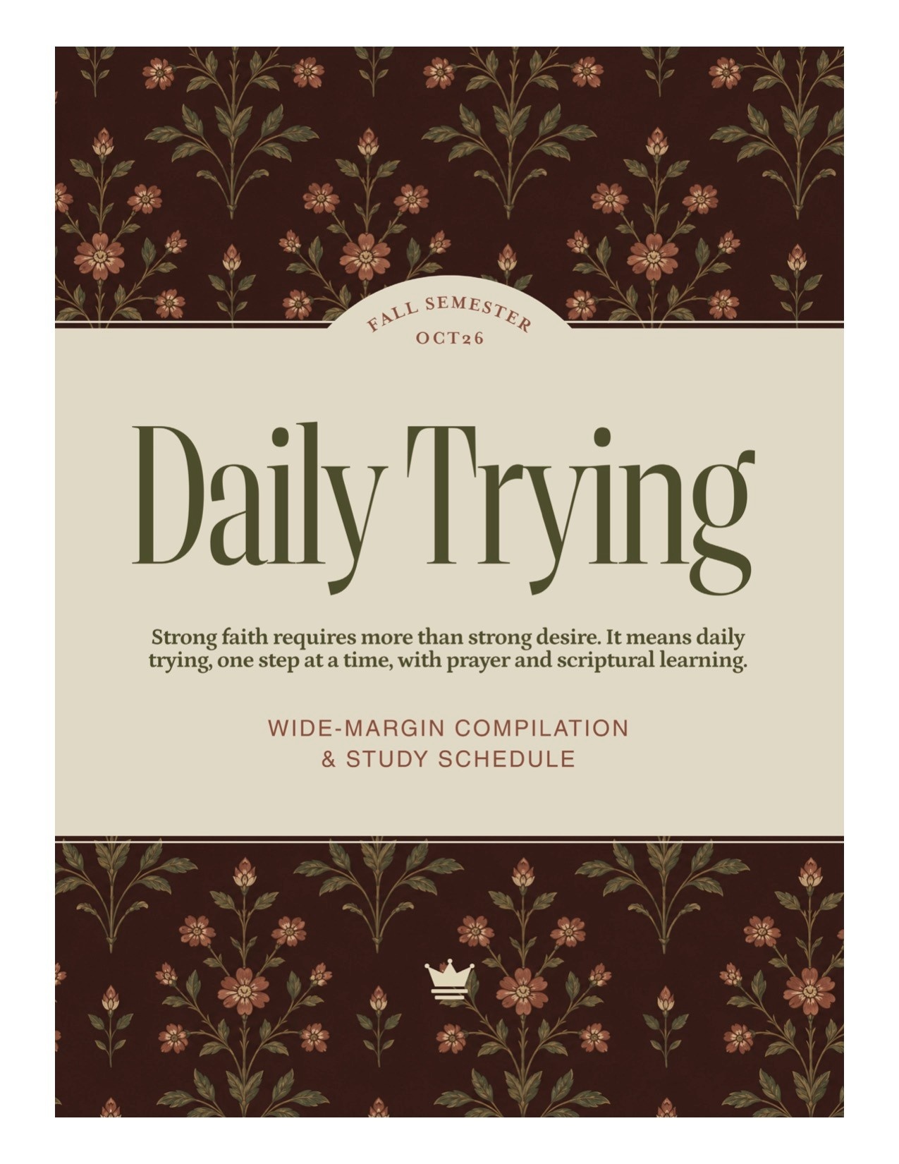 Wide-Margin October 2026 Inklings Book (Spiral Bound) - Lined