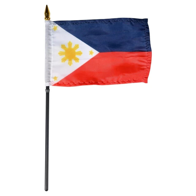 Stick Flag 4"x6" - Phillipines