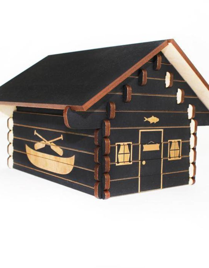Log Cabin Construction Kit Eco Carmel