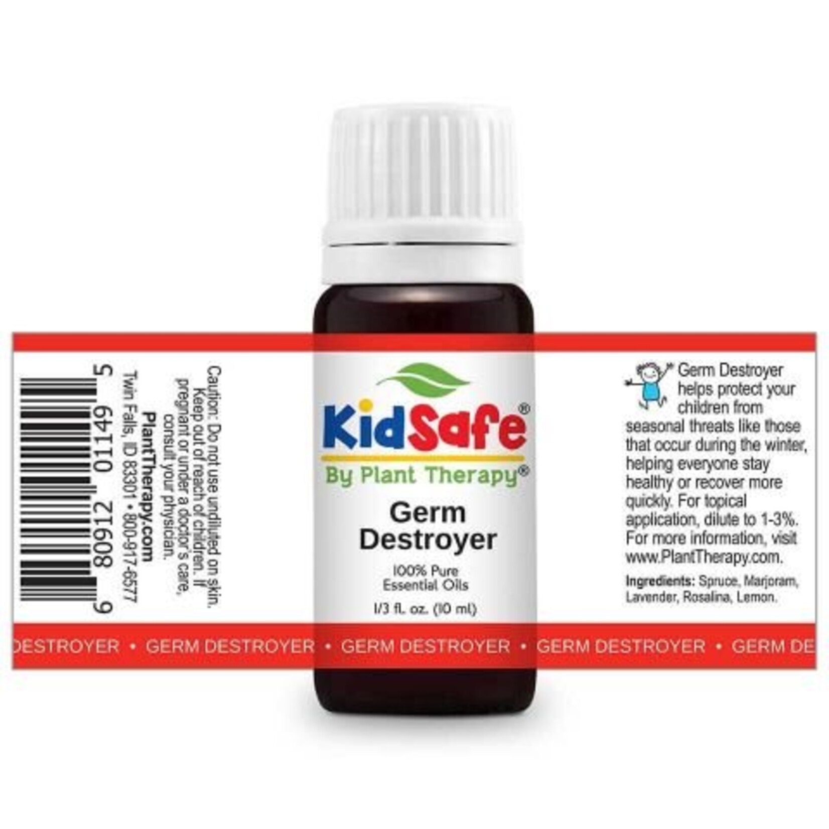 Plant Therapy Kid Safe Essential Oil- Germ Destroyer
