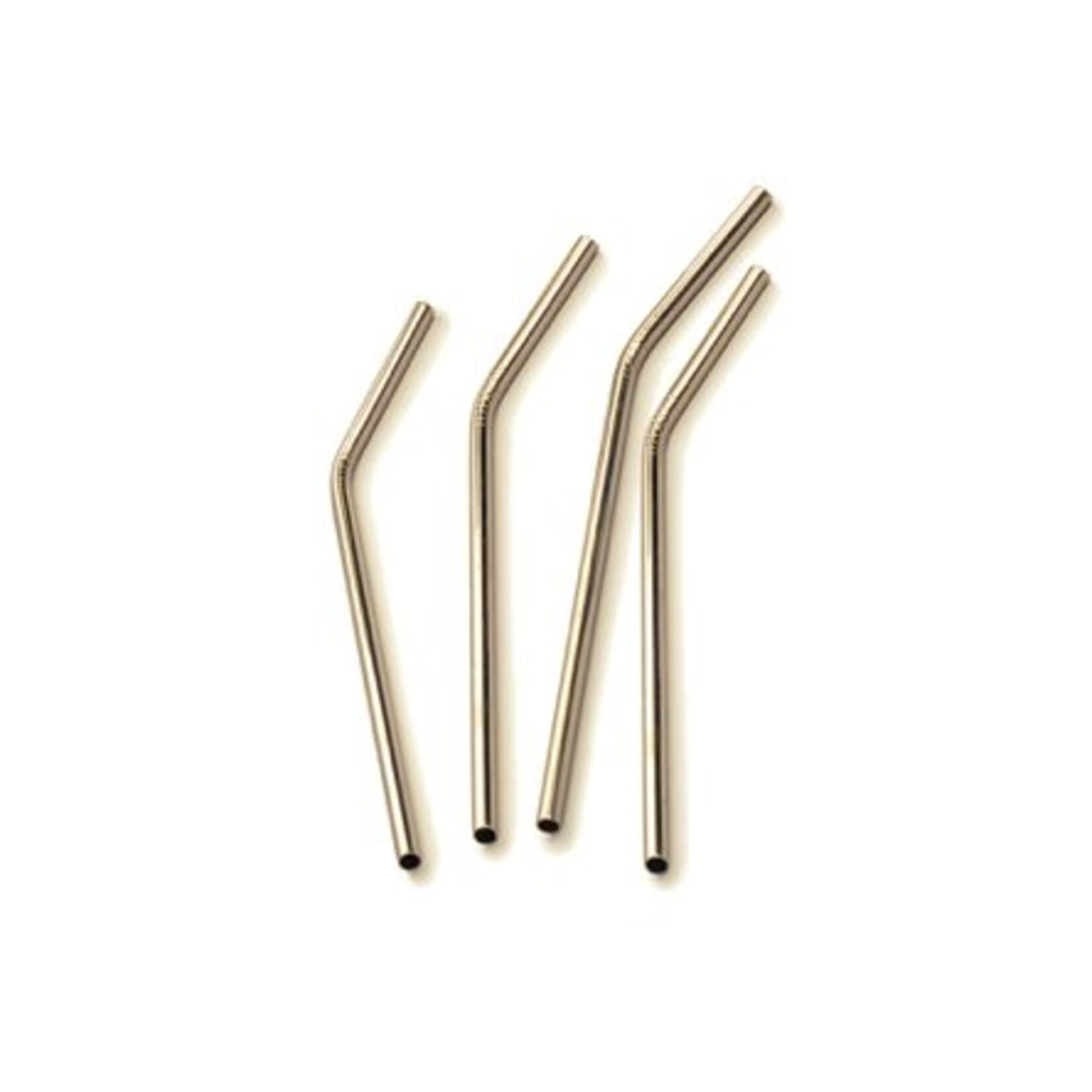 Bent Stainless Steel Drinking Straw