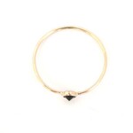 Favor Jewelry Black Spike Ring
