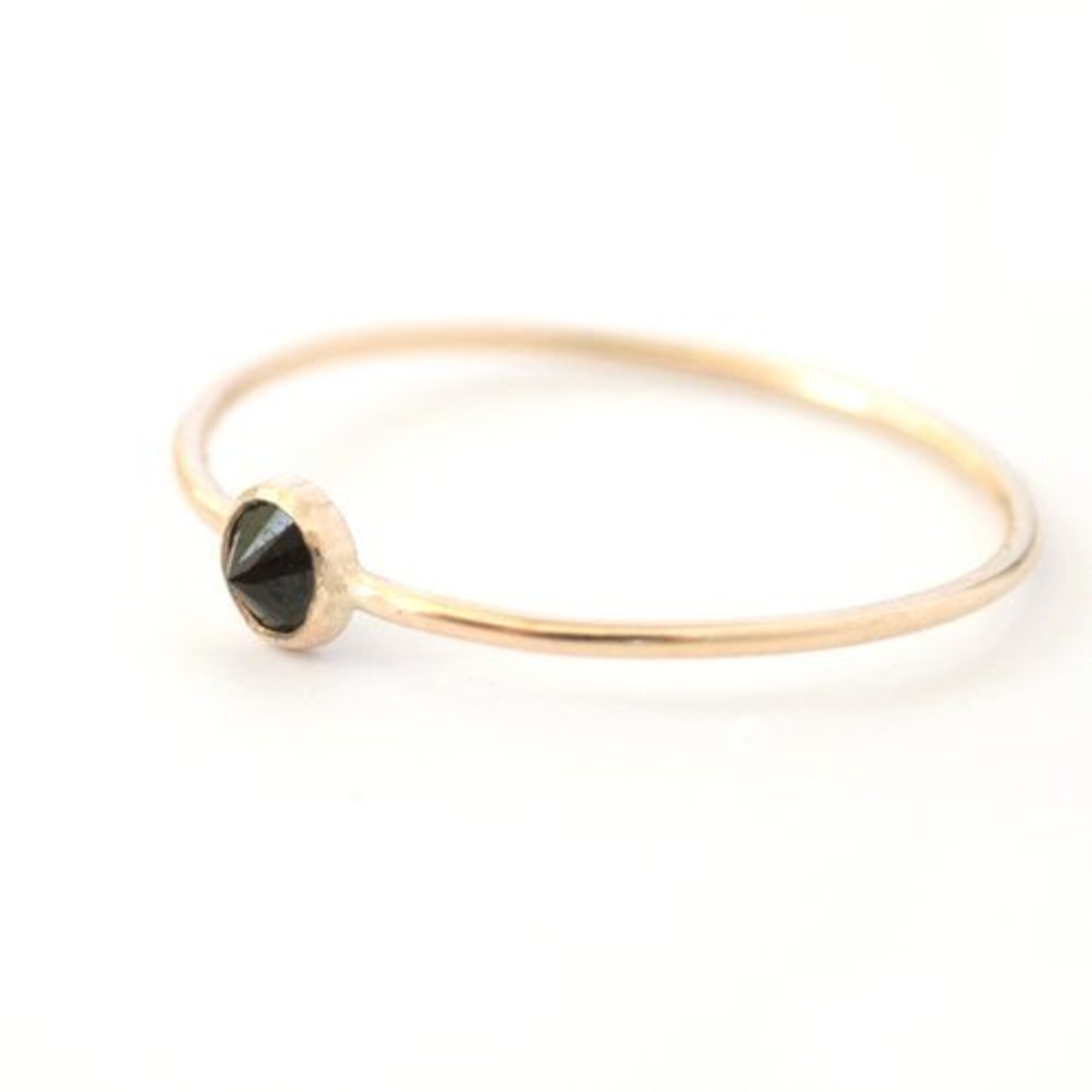 Favor Jewelry Black Spike Ring