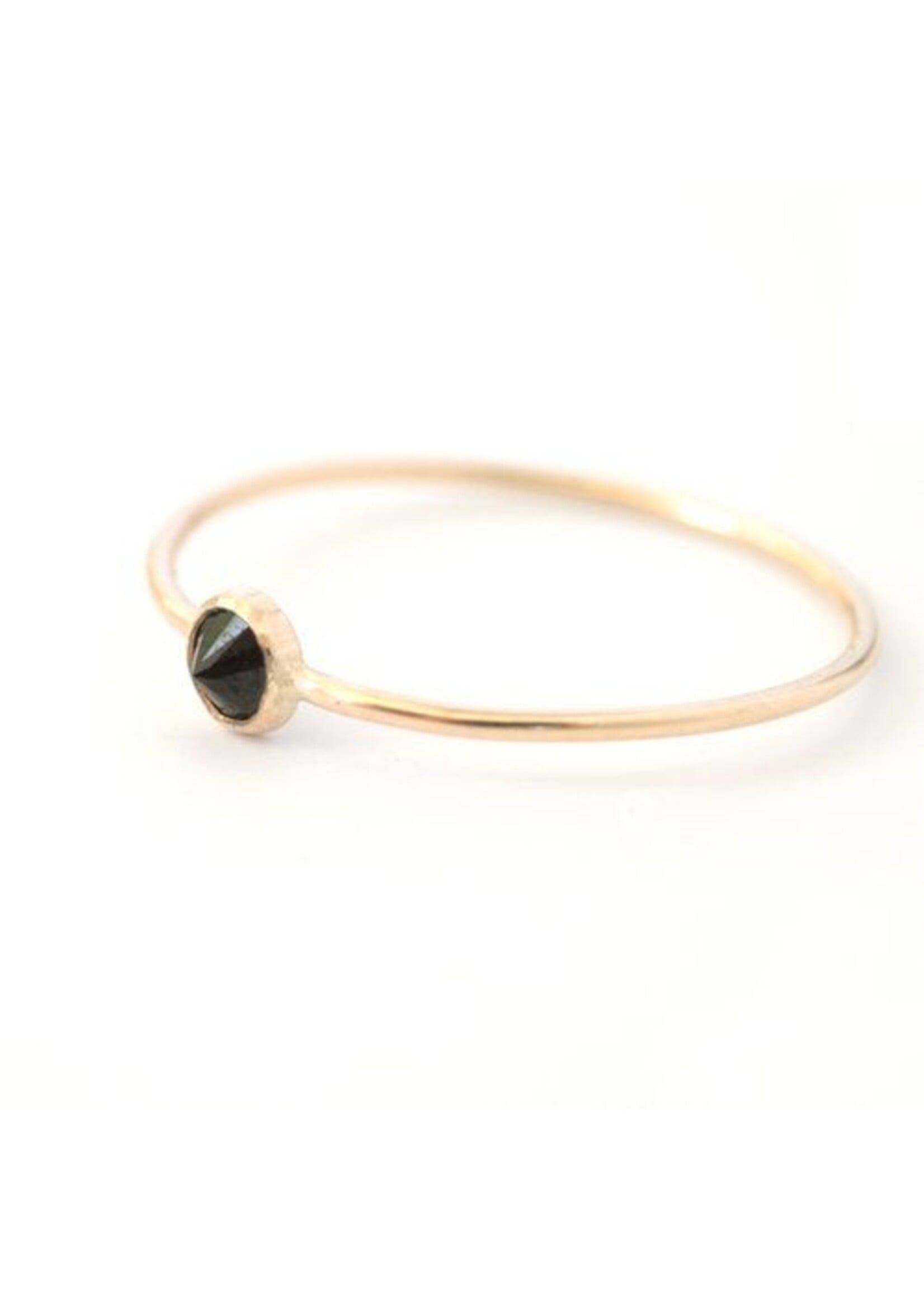 Favor Jewelry Black Spike Ring
