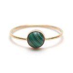 Favor Jewelry Gumdrop Ring Gold - 5 Styles