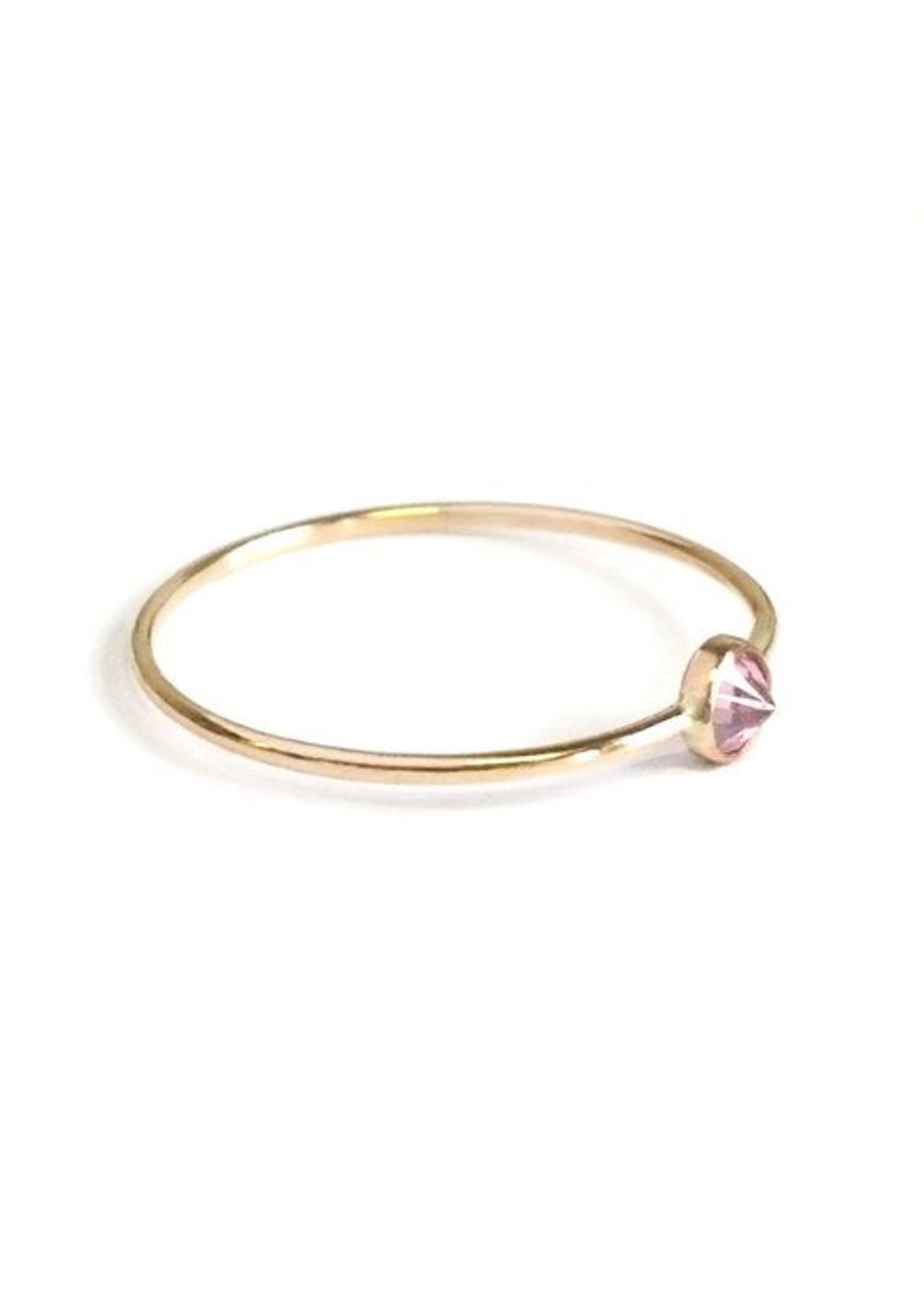 Favor Jewelry Pink Spike Ring