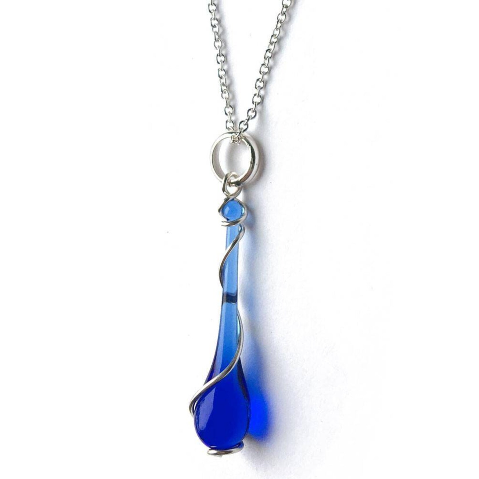 Lyra Wrapped Sundrop Pendant