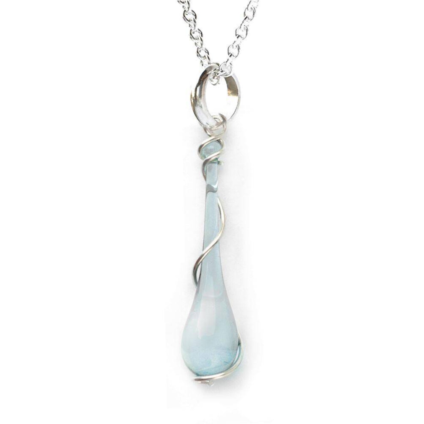 Lyra Wrapped Sundrop Pendant