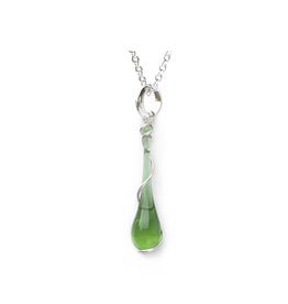 Lyra Wrapped Sundrop Pendant