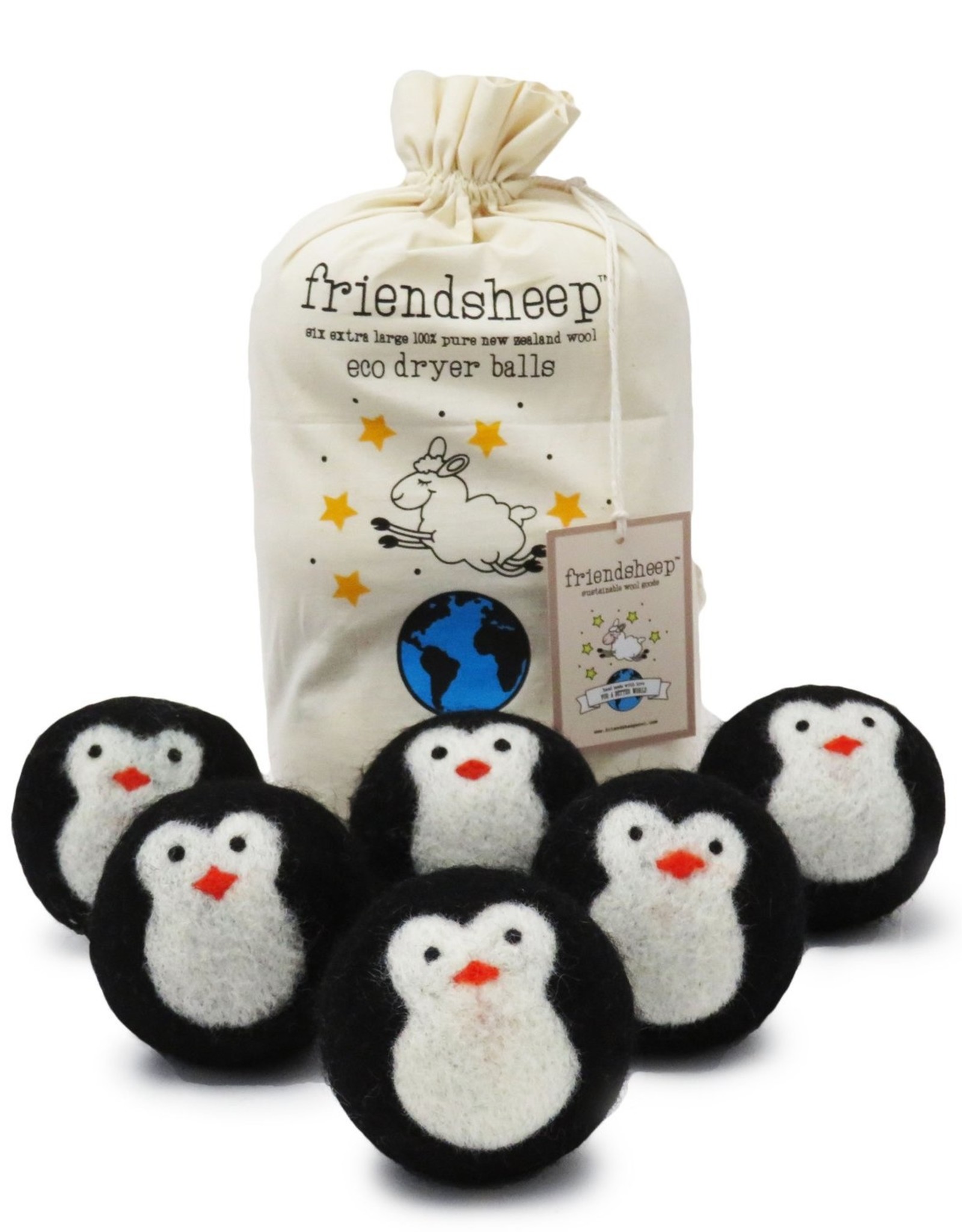 Friendsheep Wool Eco Dryer Balls - 8 Options!